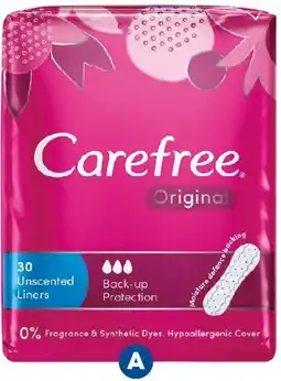 Foodland Carefree Panty Liners offer