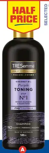 Foodland TRESemmé Shampoo or Conditioner offer