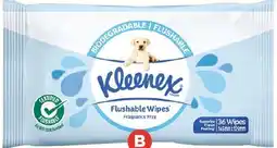 Foodland Kleenex Unscented Flushable Wipes offer