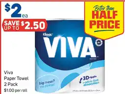Foodland Viva Paper Towel offer