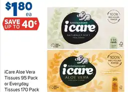 Foodland iCare Aloe Vera Tissues offer