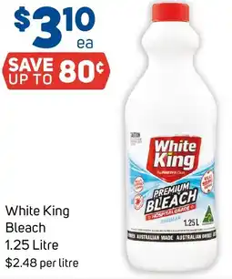 Foodland White King Bleach offer