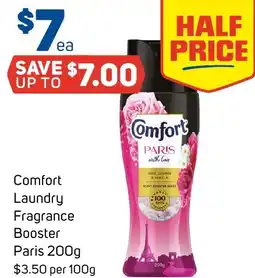 Foodland Comfort Laundry Fragrance Booster Paris offer