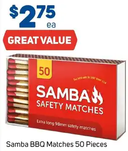Foodland Samba BBQ Matches offer