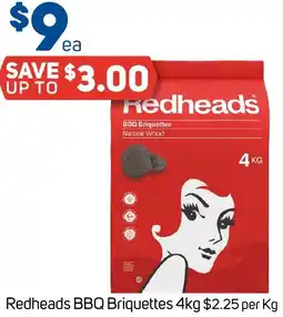 Foodland Redheads BBQ Briquettes offer