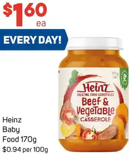 Foodland Heinz Baby Food offer