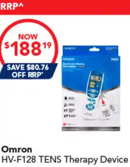 Amcal Pharmacies Omron HV-F128 TENS Therapy Device offer