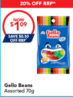 Amcal Pharmacies Gello Beans Assorted offer