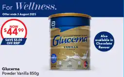 Amcal Pharmacies Glucerna Powder Vanilla offer