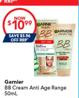 Amcal Pharmacies Garnier BB Cream Anti Age Range offer