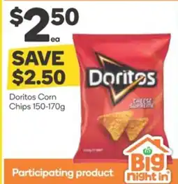 Woolworths Doritos Corn Chips offer