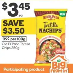 Woolworths Old El Paso Tortilla Chips offer