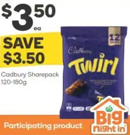Woolworths Cadbury Sharepack offer