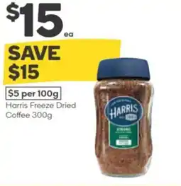 Woolworths Harris Freeze Dried Coffee offer