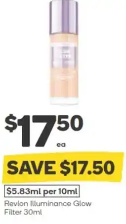 Woolworths Revlon Illuminance Glow Filter offer