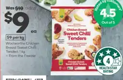 Woolworths Woolworths Chicken Breast Sweet Chilli Tenders offer