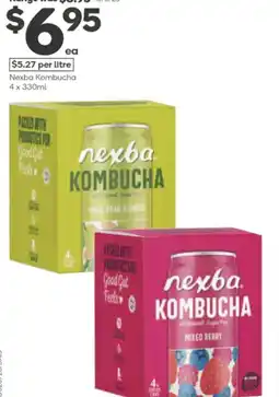 Woolworths Nexba Kombucha offer