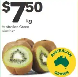 Woolworths Australian Green Kiwifruit offer