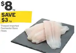 Woolworths Thawed Imported Freshwater Basa Fillets offer