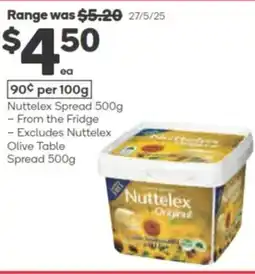 Woolworths Nuttelex Spread offer