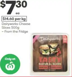 Woolworths Dairyworks Cheese Slices offer