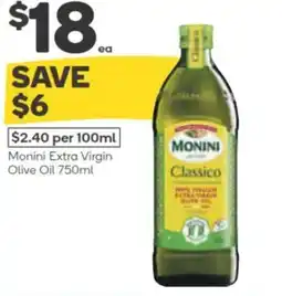 Woolworths Monini Extra Virgin Olive Oil offer