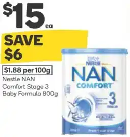 Woolworths Nestle NAN Comfort Stage 3 Baby Formula offer