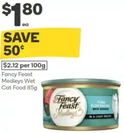 Woolworths Fancy Feast Medleys Wet Cat Food offer