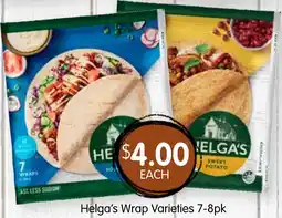 Spudshed Helga's Wrap Varieties offer