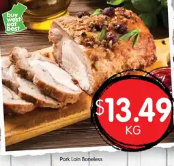 Spudshed Pork Loin Boneless offer