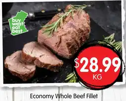 Spudshed Economy Whole Beef Fillet offer