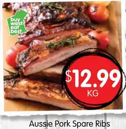 Spudshed Aussie Pork Spare Ribs offer