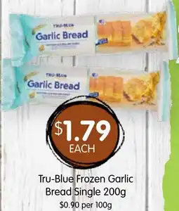 Spudshed Tru-Blue Frozen Garlic Bread Single offer