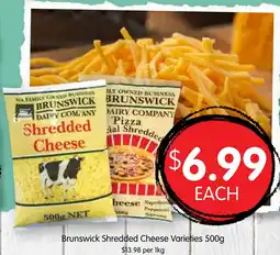 Spudshed Brunswick Shredded Cheese Varieties offer