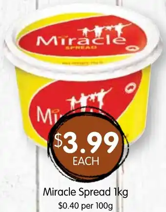 Spudshed Miracle Spread offer