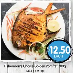 Spudshed Fisherman's Choice Golden Pomfret offer