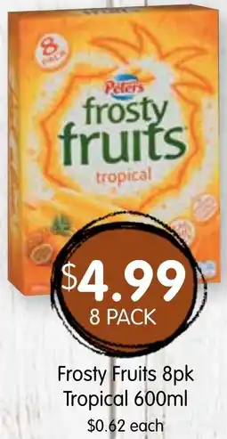 Spudshed Frosty Fruits Tropical offer