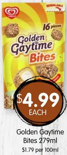 Spudshed Golden Gaytime Bites offer