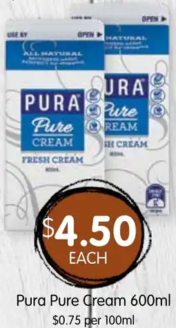 Spudshed Pura Pure Cream offer