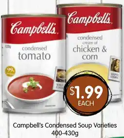 Spudshed Campbell's Condensed Soup Varieties offer