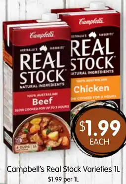 Spudshed Campbell's Real Stock Varieties offer