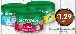 Spudshed Greenseas Tuna Varieties offer