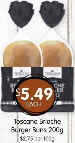 Spudshed Toscano Brioche Burger Buns offer