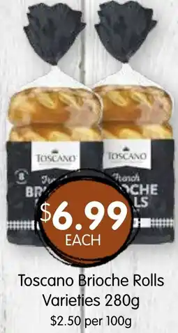 Spudshed Toscano Brioche Rolls Varieties offer