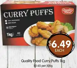 Spudshed Quality Food Curry Puffs offer