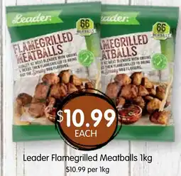Spudshed Leader Flamegrilled Meatballs offer