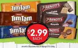 Spudshed Arnott's Chocolate Biscuit Range offer