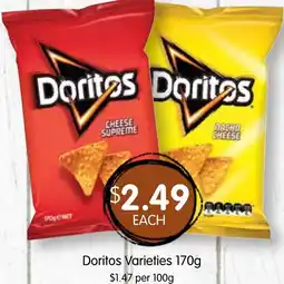 Spudshed Doritos Varieties offer