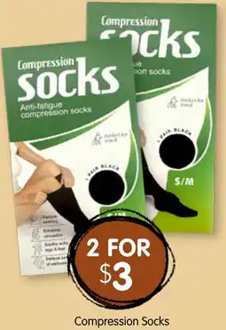 Spudshed Compression Socks offer