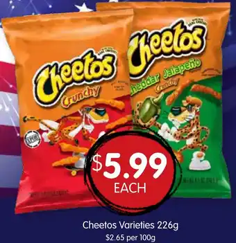 Spudshed Cheetos Varieties offer
